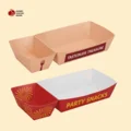 Custom Printed Food Tray Packaging