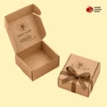 Custom Kraft Gift Boxes With logo