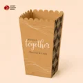 Custom Kraft popcorn boxes