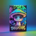 Psychedelic Mushroom Chocolate Bar Packaging Wholesale