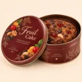 Custom Round Fruit Cake Tin With Logo