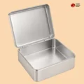 Custom Printed Square Hinged Tin Boxes