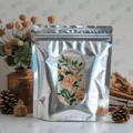 Smell Proof White Mylar Bags