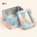 Custom Window Tin Boxes With Logo